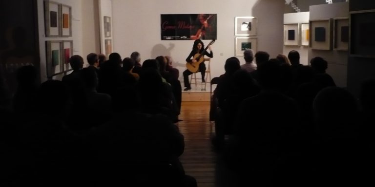 Actuación de Gema Mateos